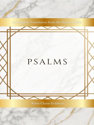 cover image of Psalms